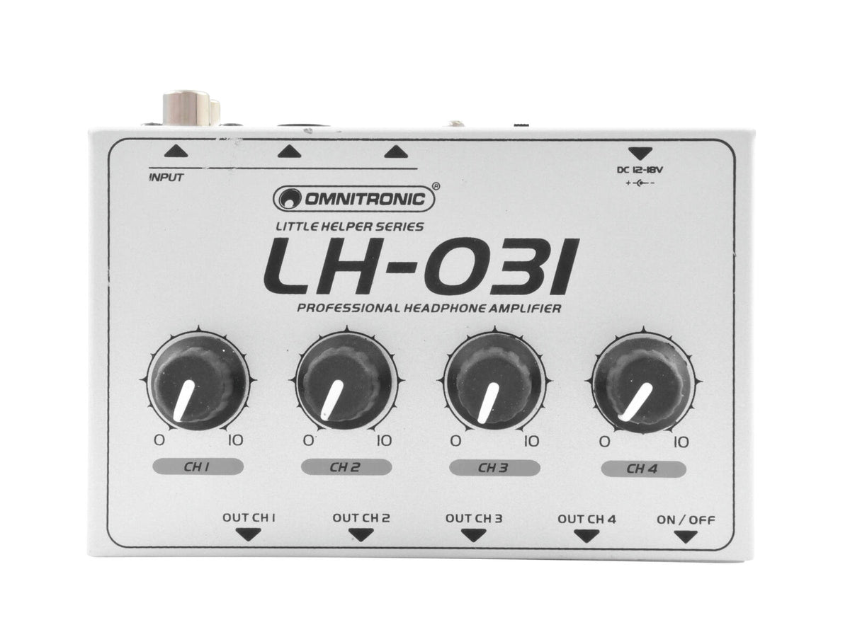 Omnitronic LH-031 Kopfhörerverstärker – Ansicht 8