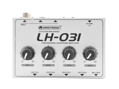 Omnitronic LH-031 Kopfhörerverstärker – Ansicht 8