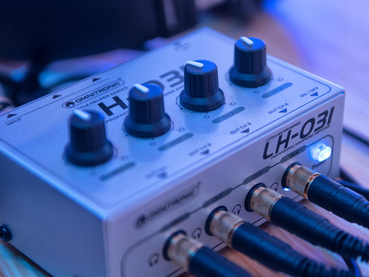 Omnitronic LH-031 Kopfhörerverstärker – Ansicht 9