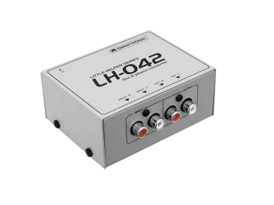 Omnitronic LH-042 Line/Phono-Wandler