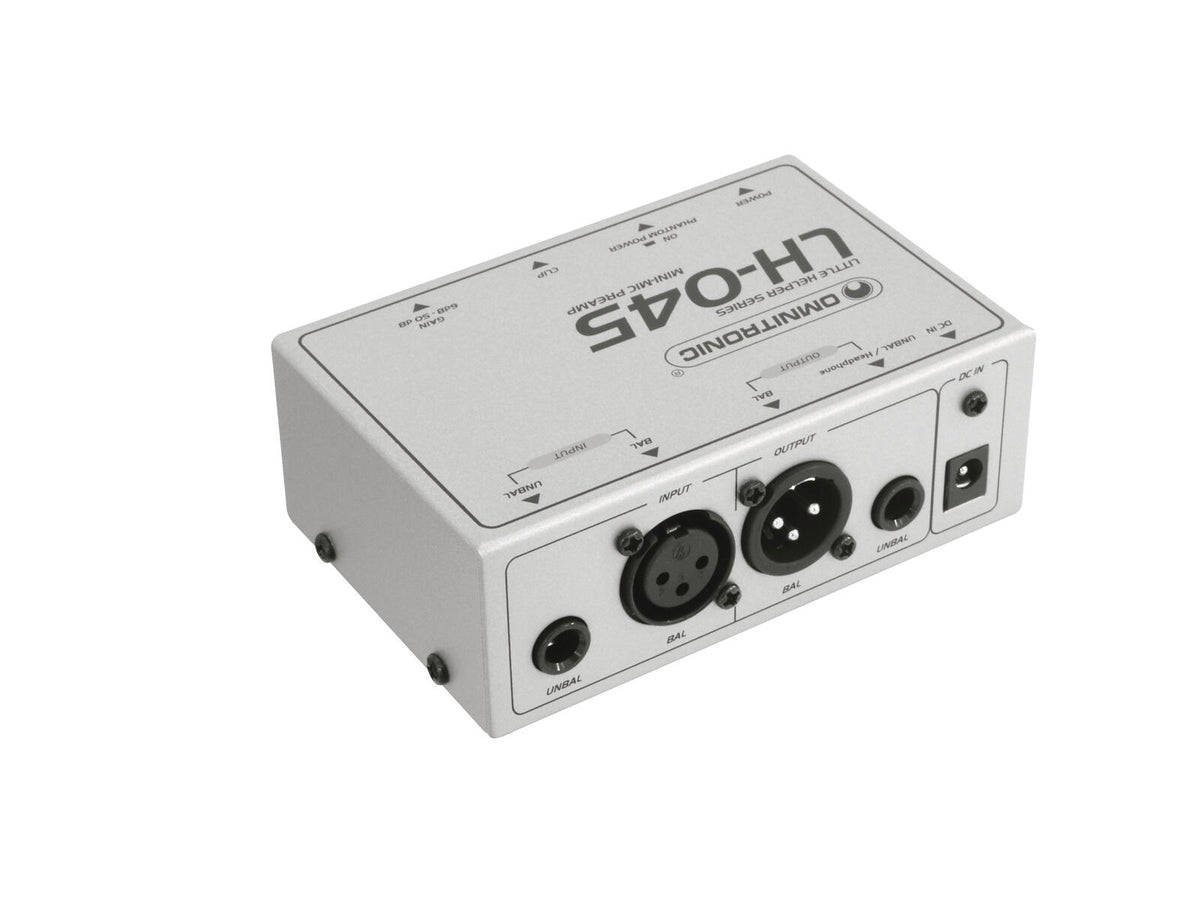 Omnitronic LH-045 Mikrofon-Vorverstärker – Ansicht 2