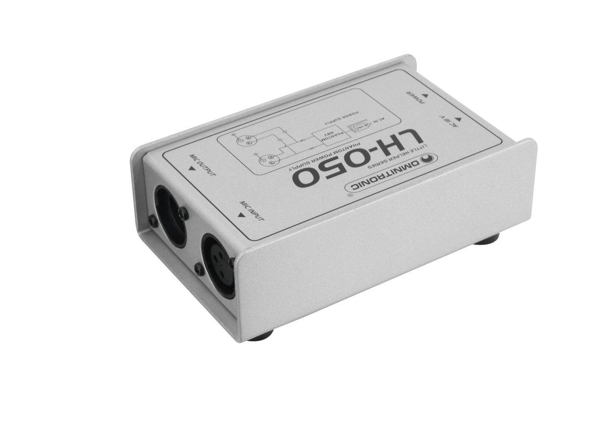 Omnitronic LH-050 Phantom-Speiseadapter – Ansicht 2