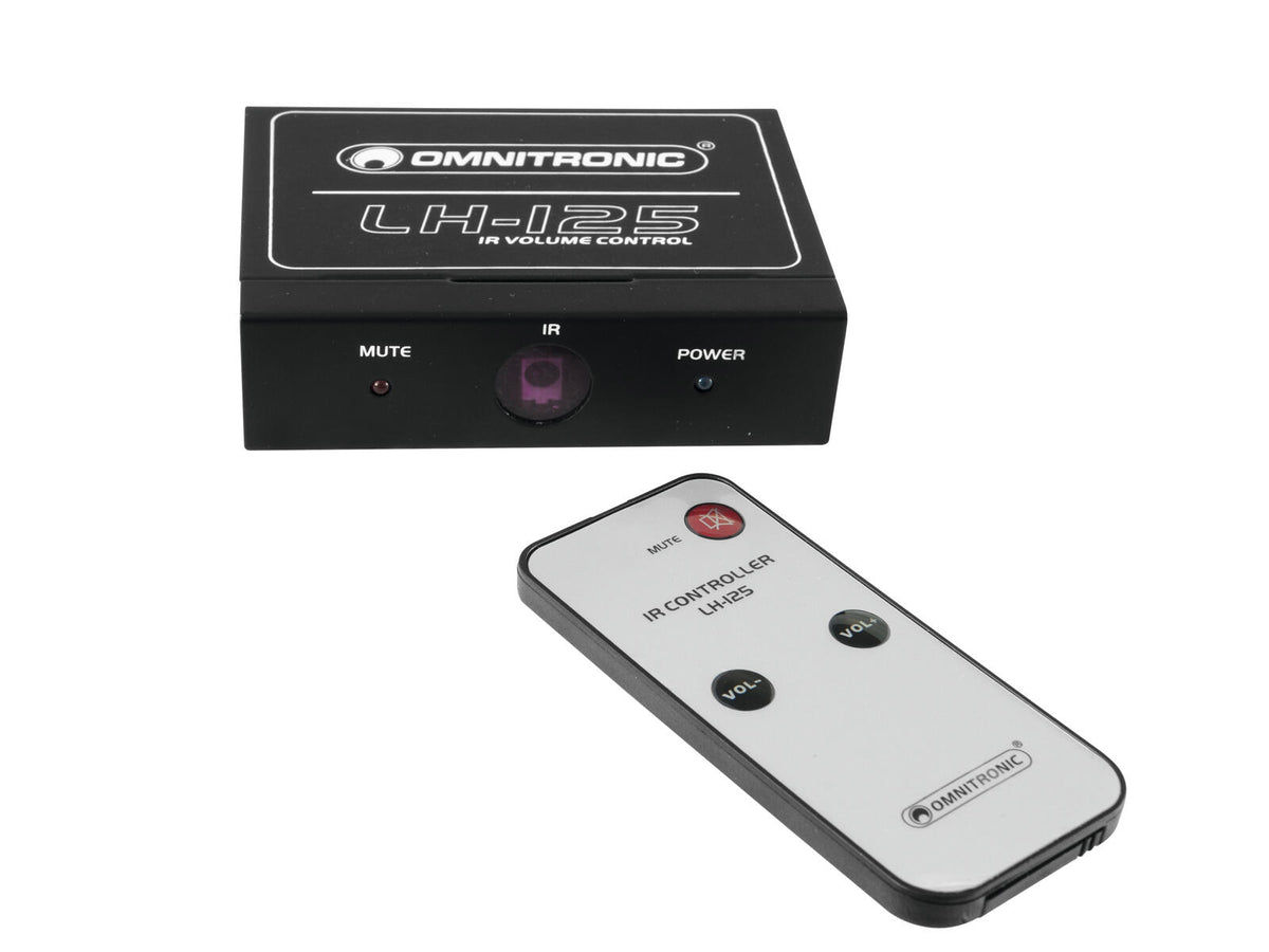 Omnitronic LH-125 IR-Lautstärkeregler – Ansicht 4