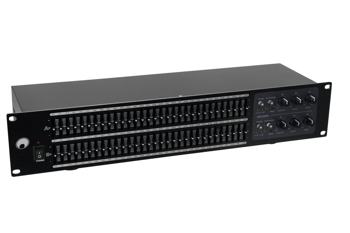 Omnitronic GEQ-2310 Equalizer 2x31-Band – Ansicht 4