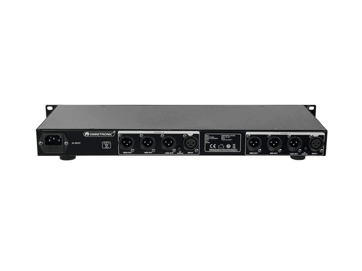 Omnitronic XO-300 Aktive Frequenzweiche – Ansicht 5
