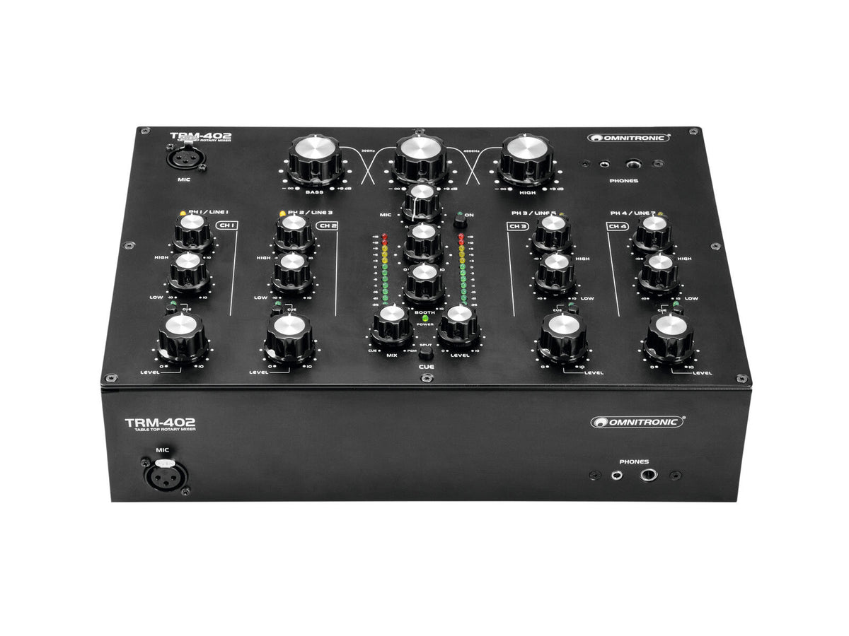 Omnitronic TRM-402 4-Kanal Rotary-Mixer – Ansicht 5
