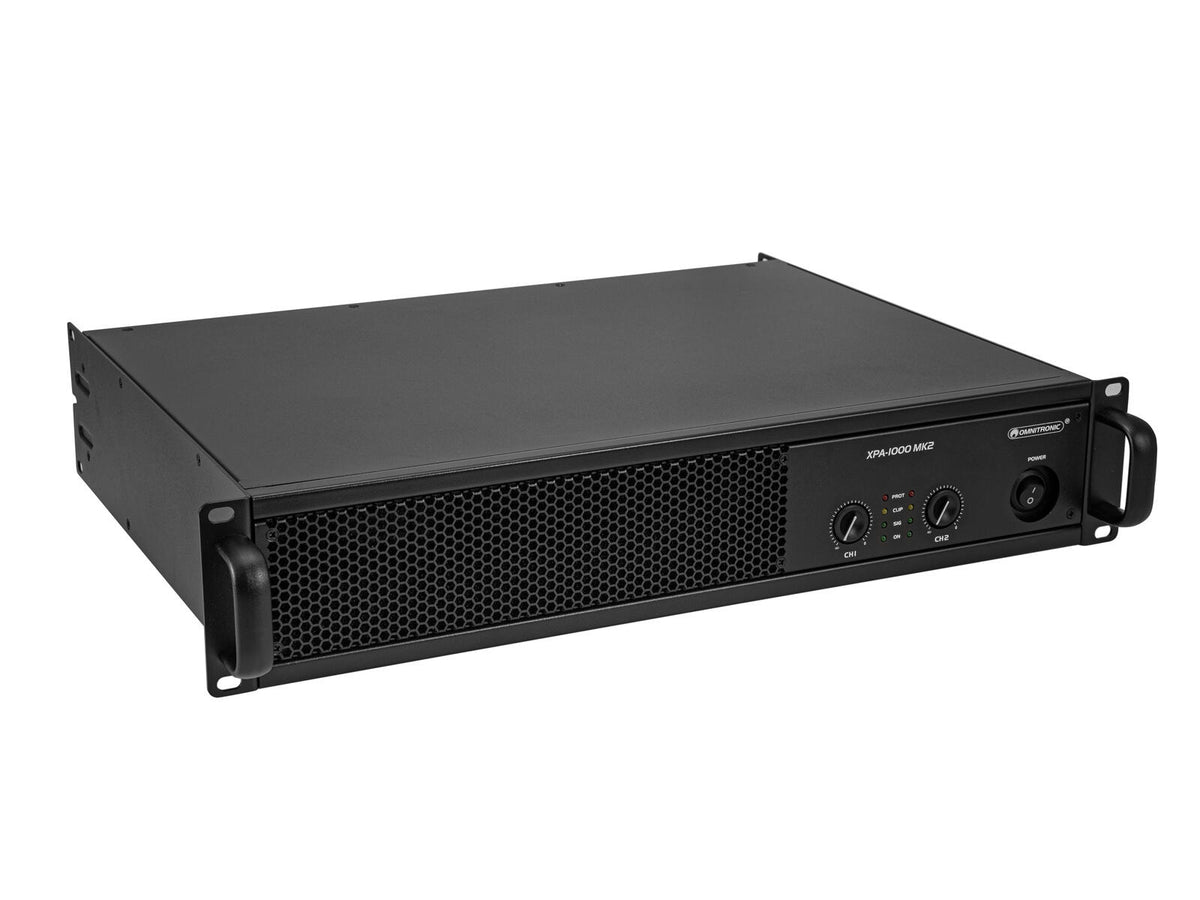 Omnitronic XPA-1000 MK2 Endstufe – Ansicht 2