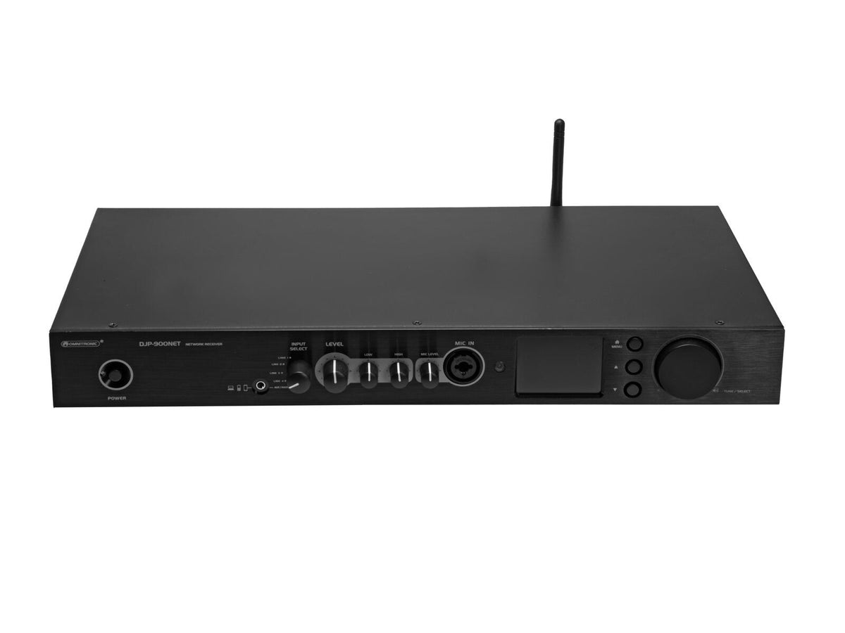 Omnitronic DJP-900NET Class-D Verstärker mit Internetradio – Ansicht 3