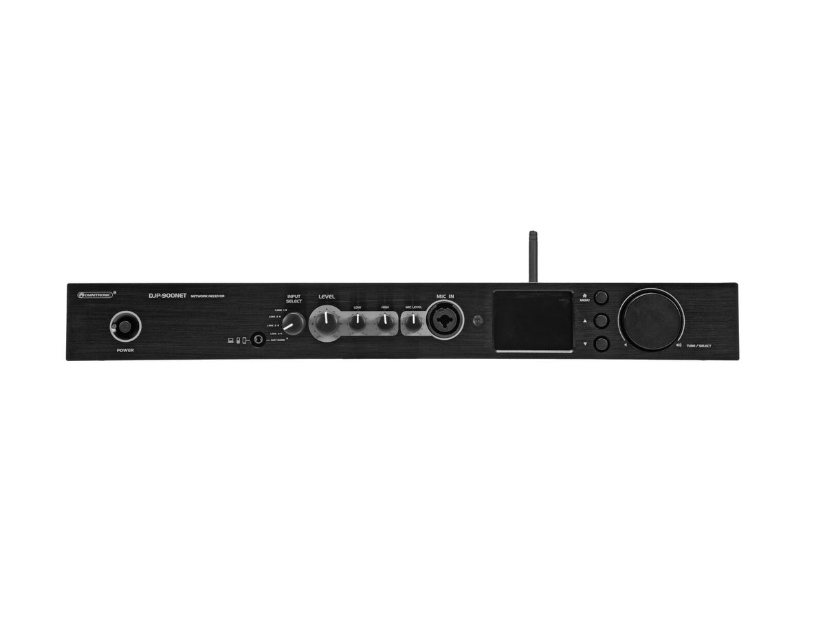 Omnitronic DJP-900NET Class-D Verstärker mit Internetradio – Ansicht 4