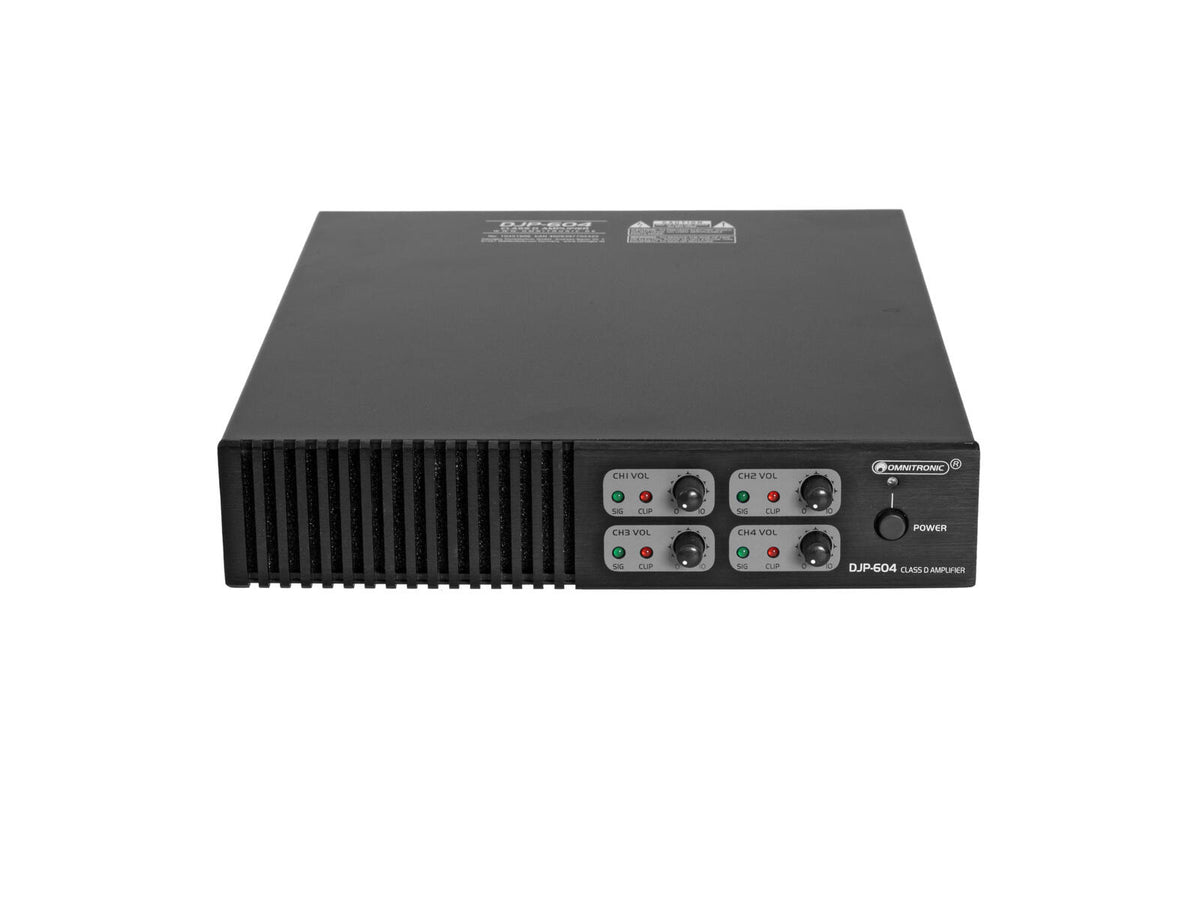 Omnitronic DJP-604 4-Kanal Class-D Endstufe – Ansicht 6