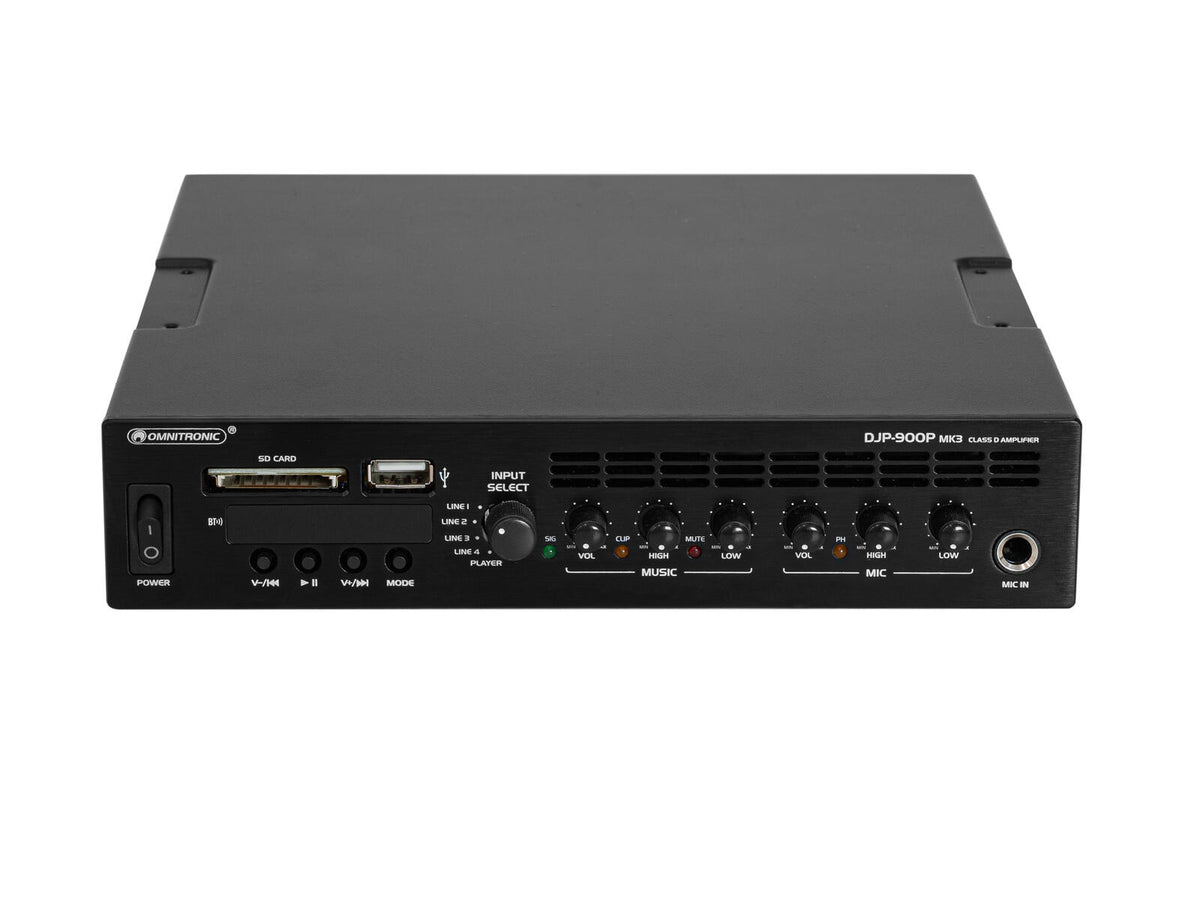 Omnitronic DJP-900P MK3 Class-D Verstärker – Ansicht 5