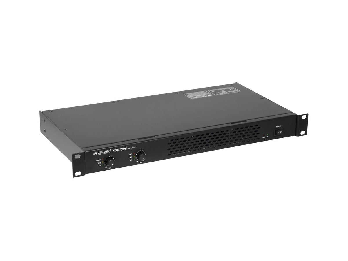 Omnitronic XDA-1002 Class-D-Verstärker – Ansicht 2