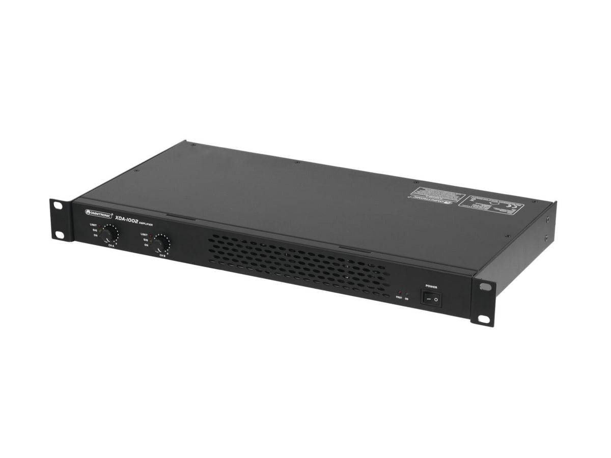 Omnitronic XDA-1002 Class-D-Verstärker – Ansicht 5