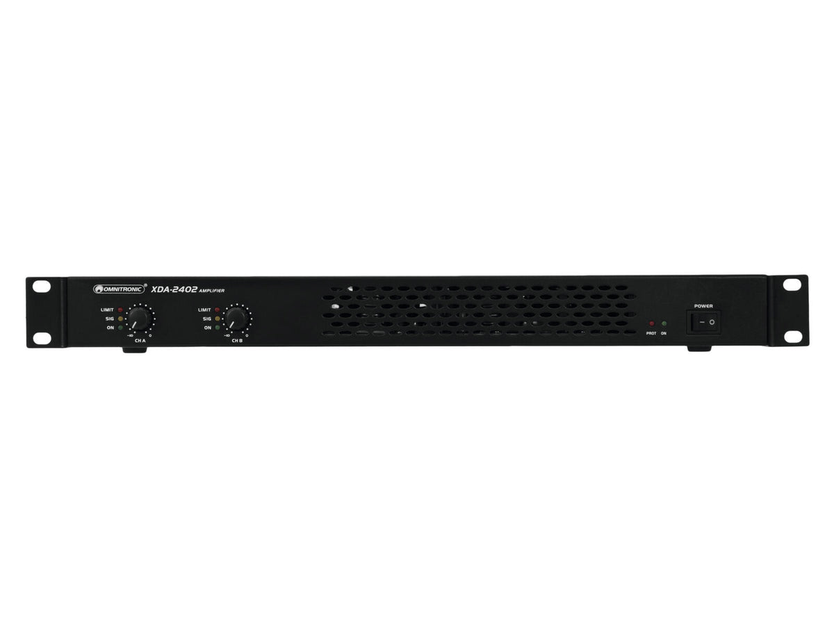 Omnitronic XDA-2402 Class-D-Verstärker – Ansicht 4