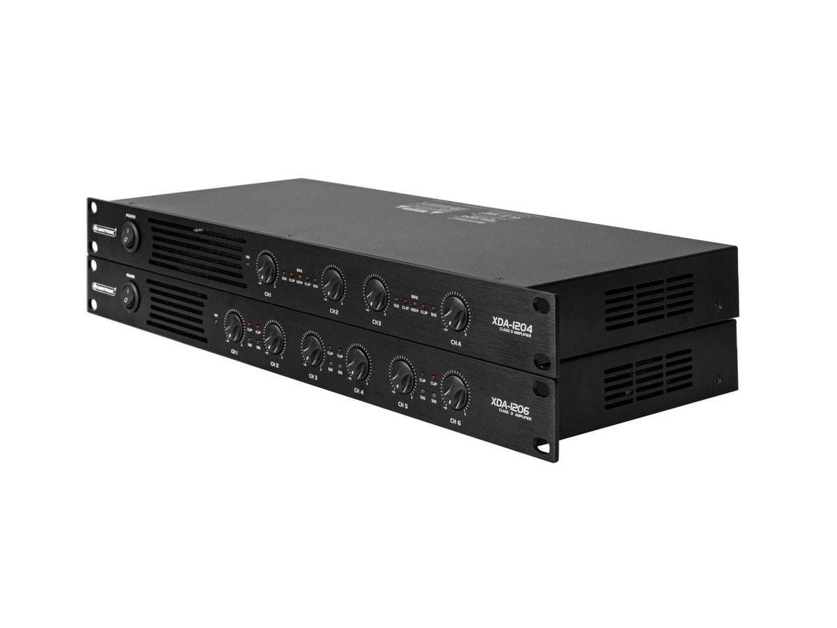 Omnitronic XDA-1204 4-Kanal Class-D-Verstärker – Ansicht 6