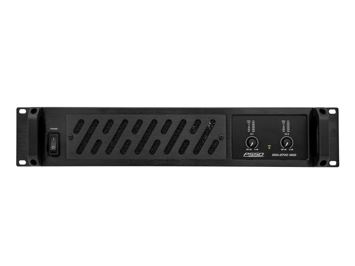 PSSO DDA-2700 MK2 2-Kanal-Endstufe – Ansicht 3
