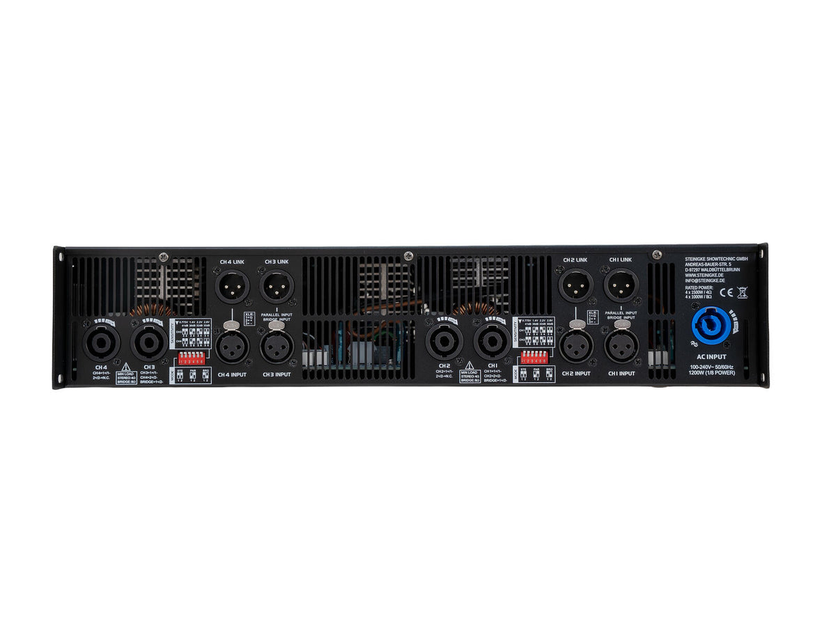 PSSO QDA-6000 MK2 4-Kanal-Endstufe – Ansicht 4