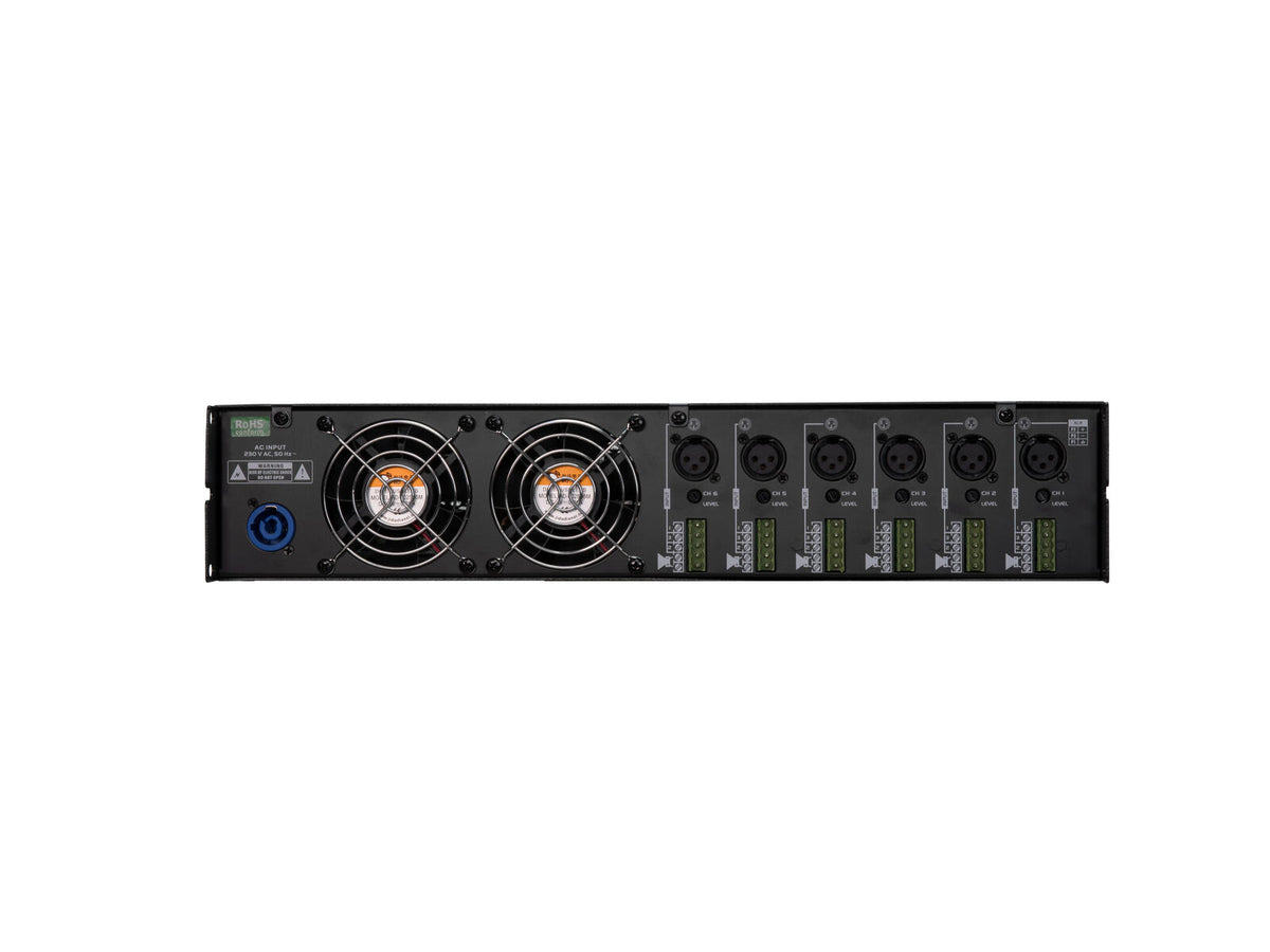 Omnitronic MCD-3006 MK2 6-Kanal-Installationsendstufe – Ansicht 5