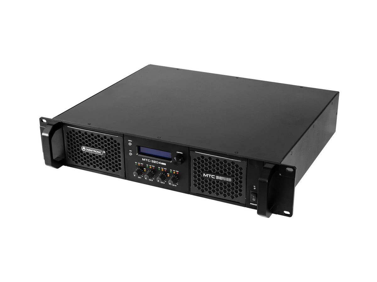 Omnitronic MTC-3204DSP 4-Kanal Endstufe mit DSP – Ansicht 4