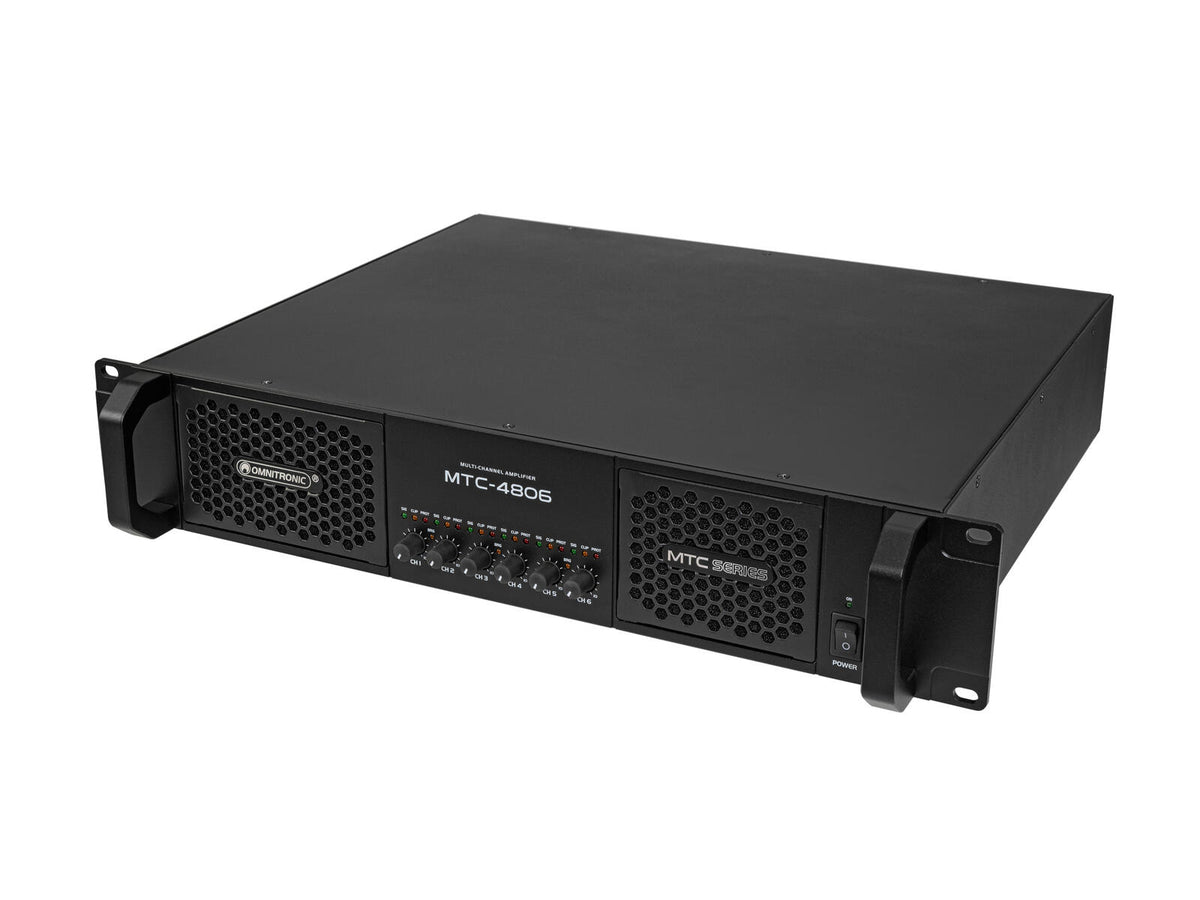 Omnitronic MTC-4806 6-Kanal Endstufe – Ansicht 5