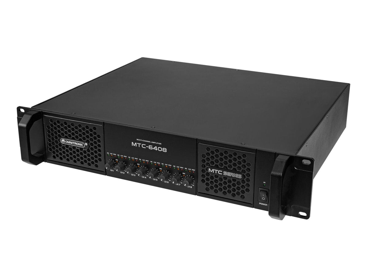 Omnitronic MTC-6408 8-Kanal Endstufe – Ansicht 5