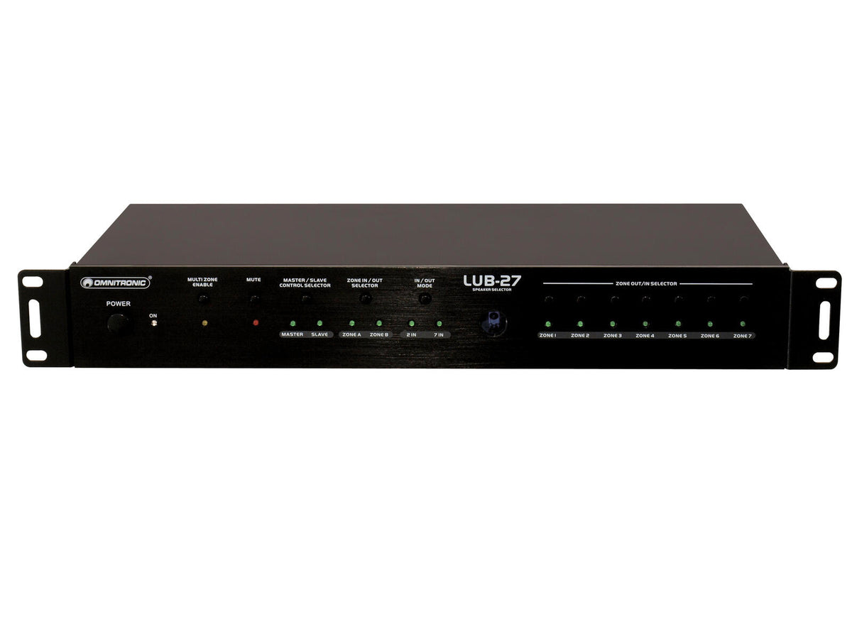 Omnitronic LUB-27 Lautsprecherumschaltbox – Ansicht 2