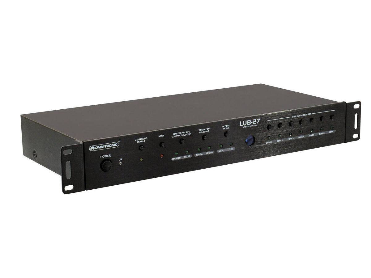 Omnitronic LUB-27 Lautsprecherumschaltbox – Ansicht 4