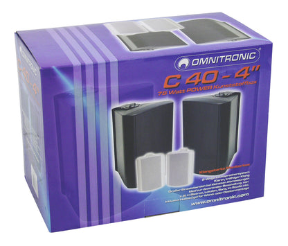 Omnitronic C-40 weiß 2x – Ansicht 5