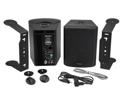 Omnitronic ALP-5A Aktives Lautsprecherset schwarz – Ansicht 4