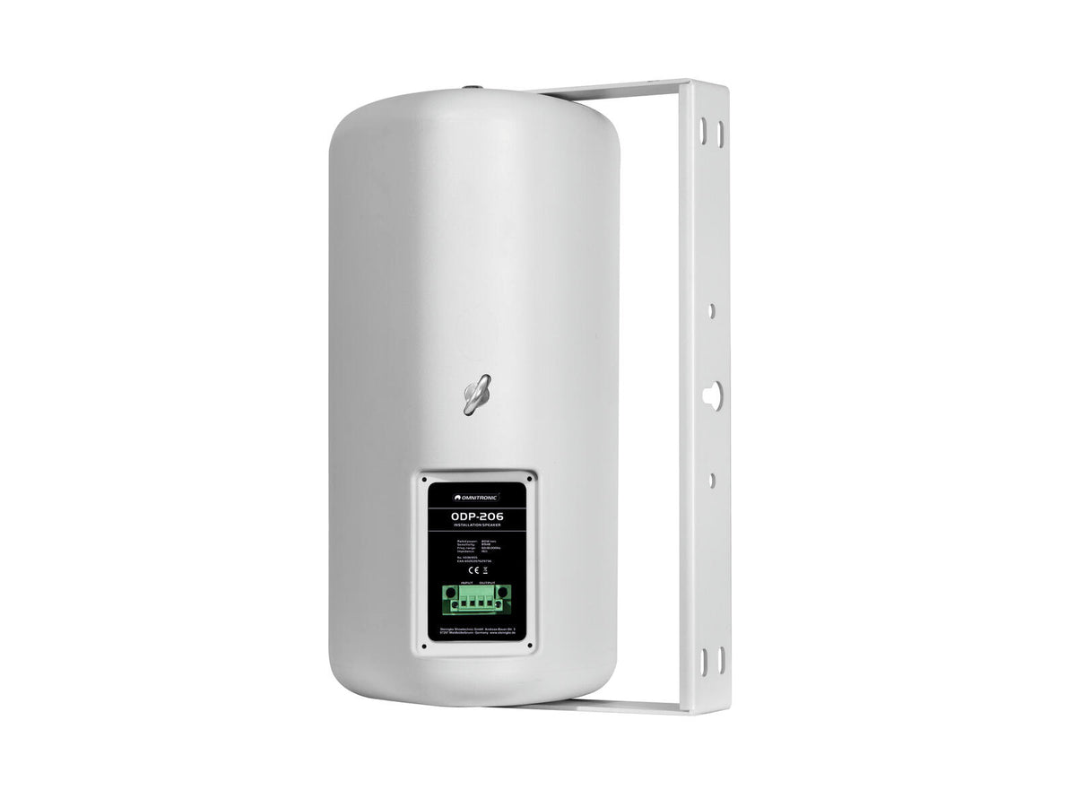 Omnitronic ODP-206 Installationslautsprecher 16 Ohm weiß 2x – Ansicht 2