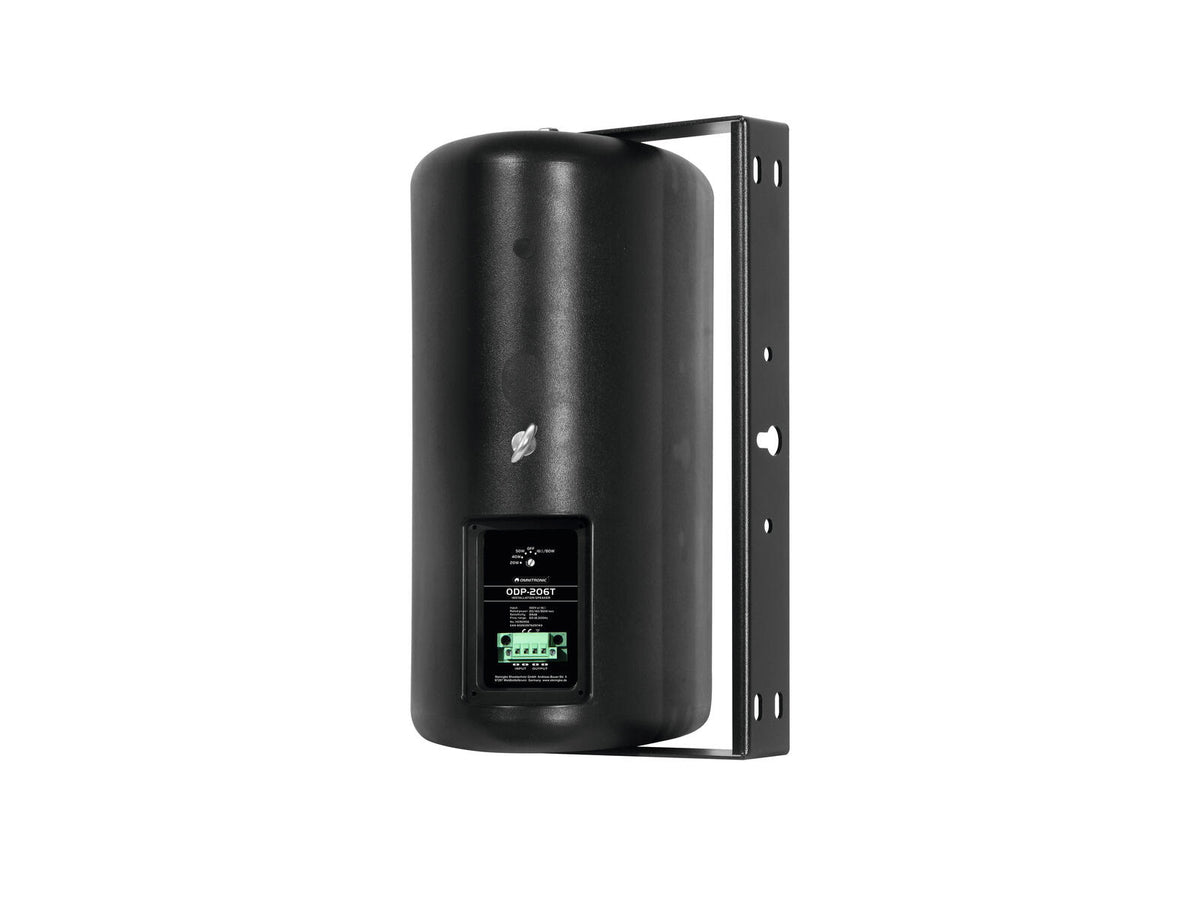 Omnitronic ODP-206T Installationslautsprecher 100V schwarz 2x – Ansicht 2