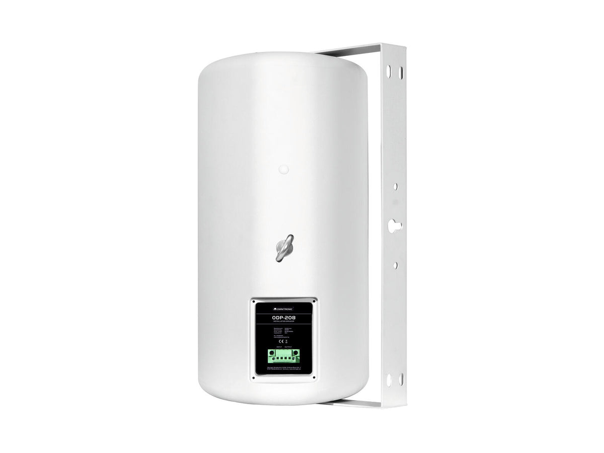 Omnitronic ODP-208 Installationslautsprecher 16 Ohm weiß – Ansicht 2