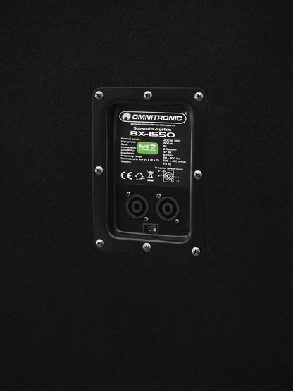 Omnitronic BX-1550 Subwoofer 800W – Ansicht 3