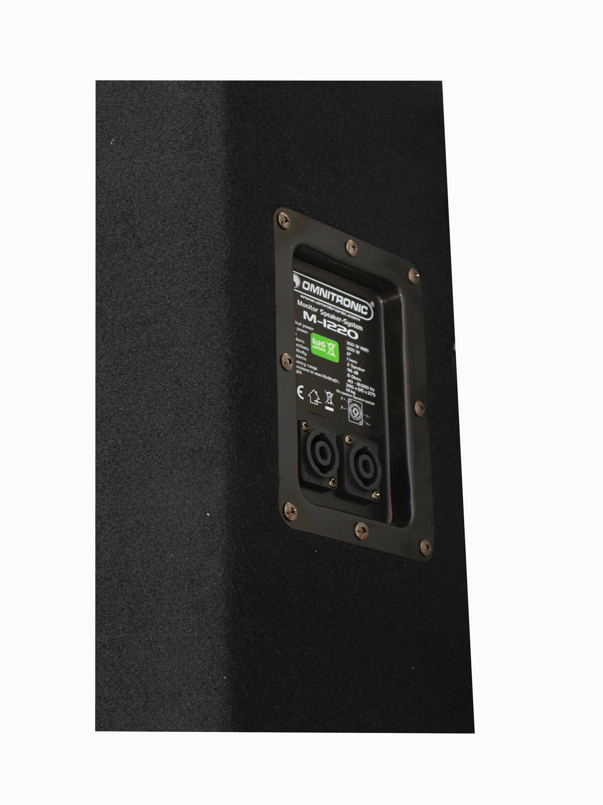 Omnitronic M-1220 Monitorbox 600W – Ansicht 3