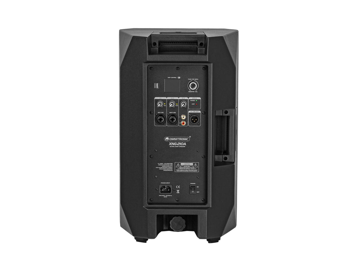 Omnitronic XNG-210A 2-Wege Lautsprecher, aktiv, DSP – Ansicht 4