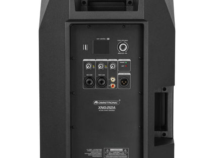 Omnitronic XNG-212A 2-Wege Lautsprecher, aktiv, DSP – Ansicht 3