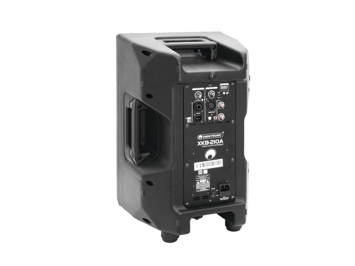 Omnitronic XKB-210A 2-Wege Lautsprecher, aktiv, Bluetooth – Ansicht 2