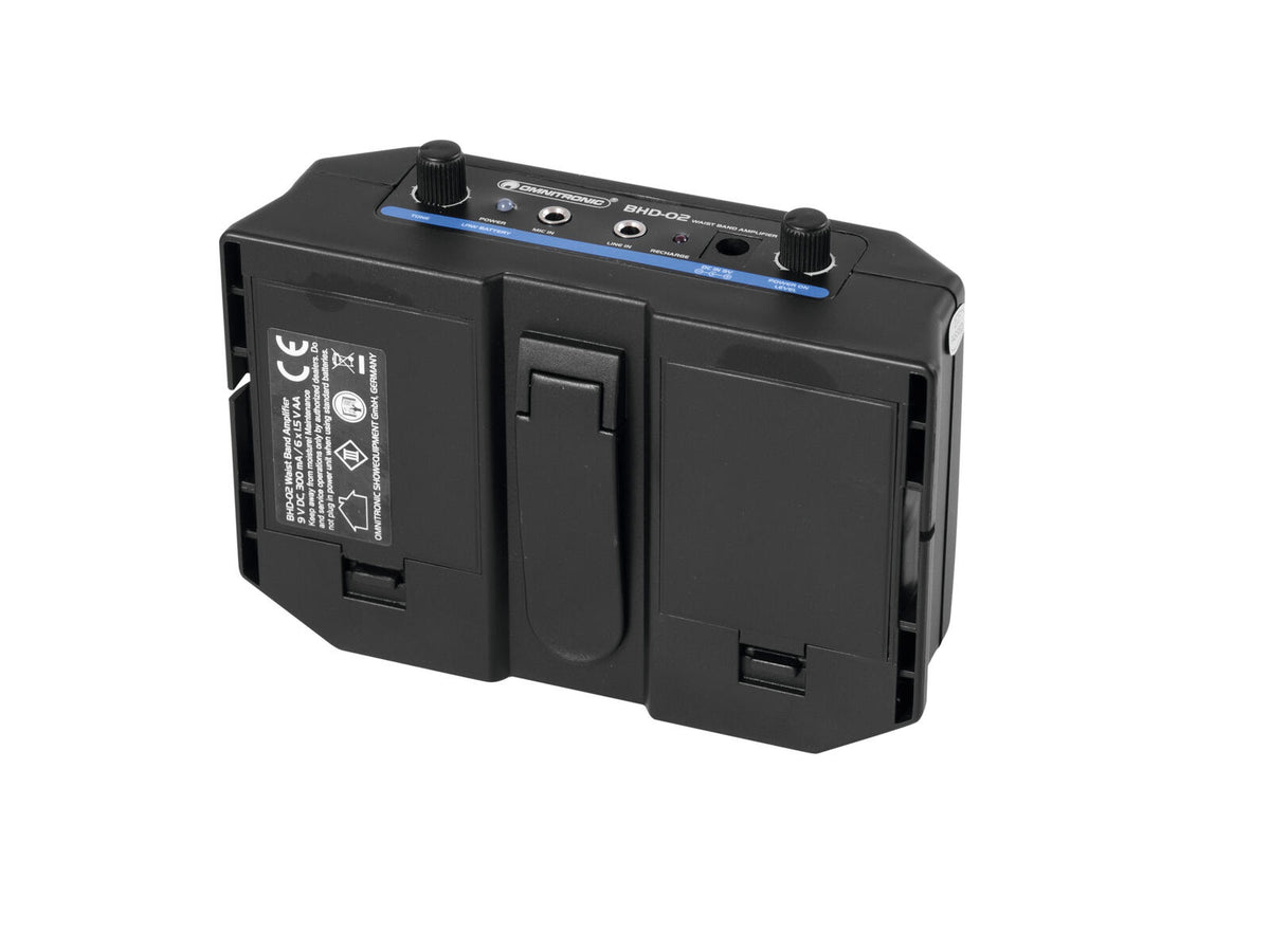 Omnitronic BHD-02 Gürtelverstärker – Ansicht 3