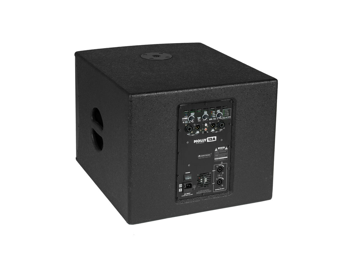 Omnitronic MOLLY-12A Subwoofer aktiv schwarz – Ansicht 4