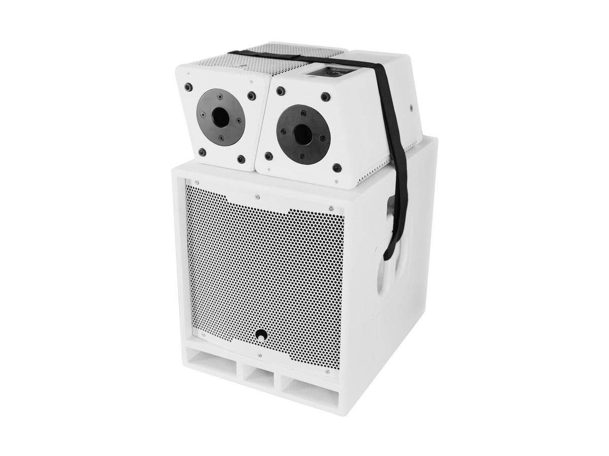 Omnitronic MAXX-1206DSP 2.1 Aktiv-System weiß – Ansicht 2
