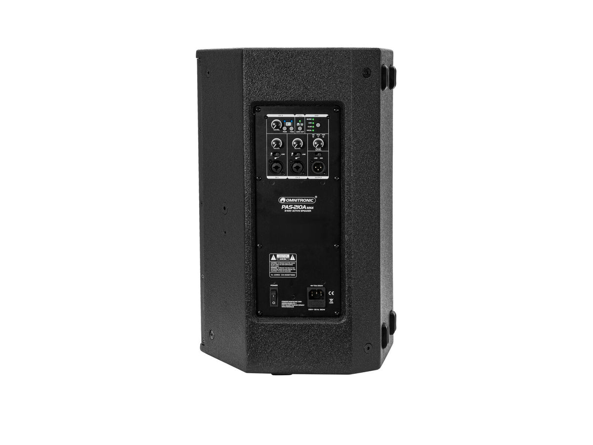 Omnitronic PAS-210A MK4 2-Wege-Top, aktiv, DSP, BT – Ansicht 3