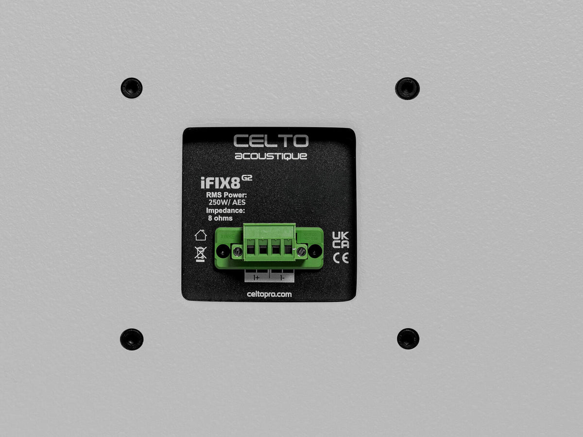 Celto iFIX8 G2 2-Wege Koaxial Lautsprecher weiß – Ansicht 2
