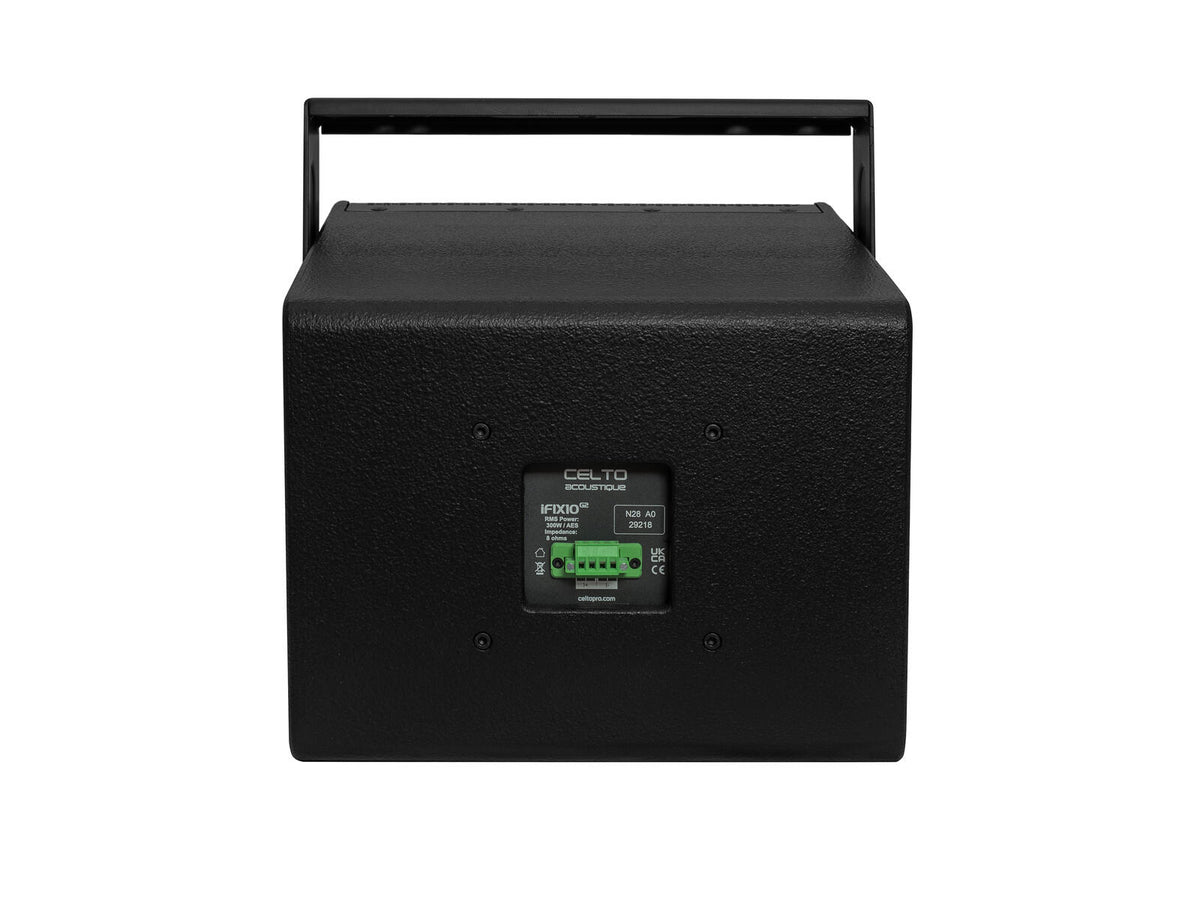Celto iFIX10 G2 2-Wege Koaxial Lautsprecher schwarz – Ansicht 3