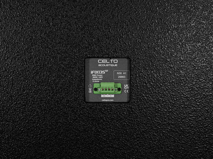 Celto iFIX13S G2 Bassreflex Subwoofer schwarz – Ansicht 2