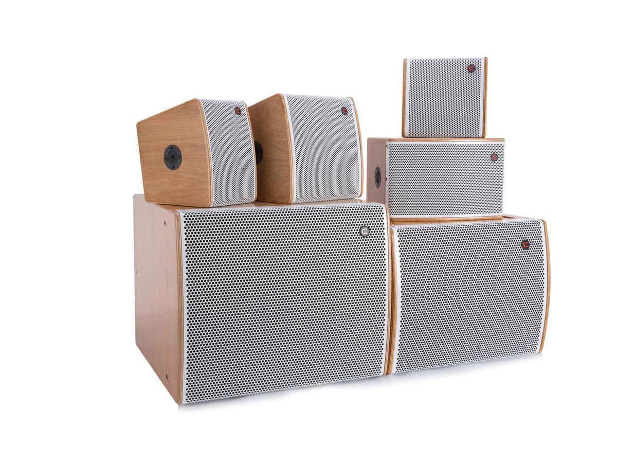 Celto iFIX13S G2 Bassreflex Subwoofer natur/weiß – Ansicht 3