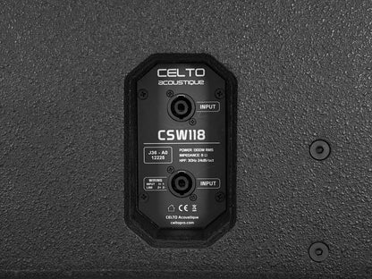 Celto CSW118 Subwoofer – Ansicht 7