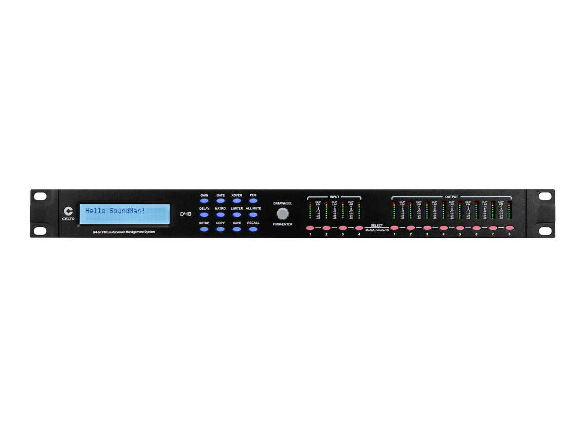 Celto D48 Digitaler Lautsprecher Controller – Ansicht 3