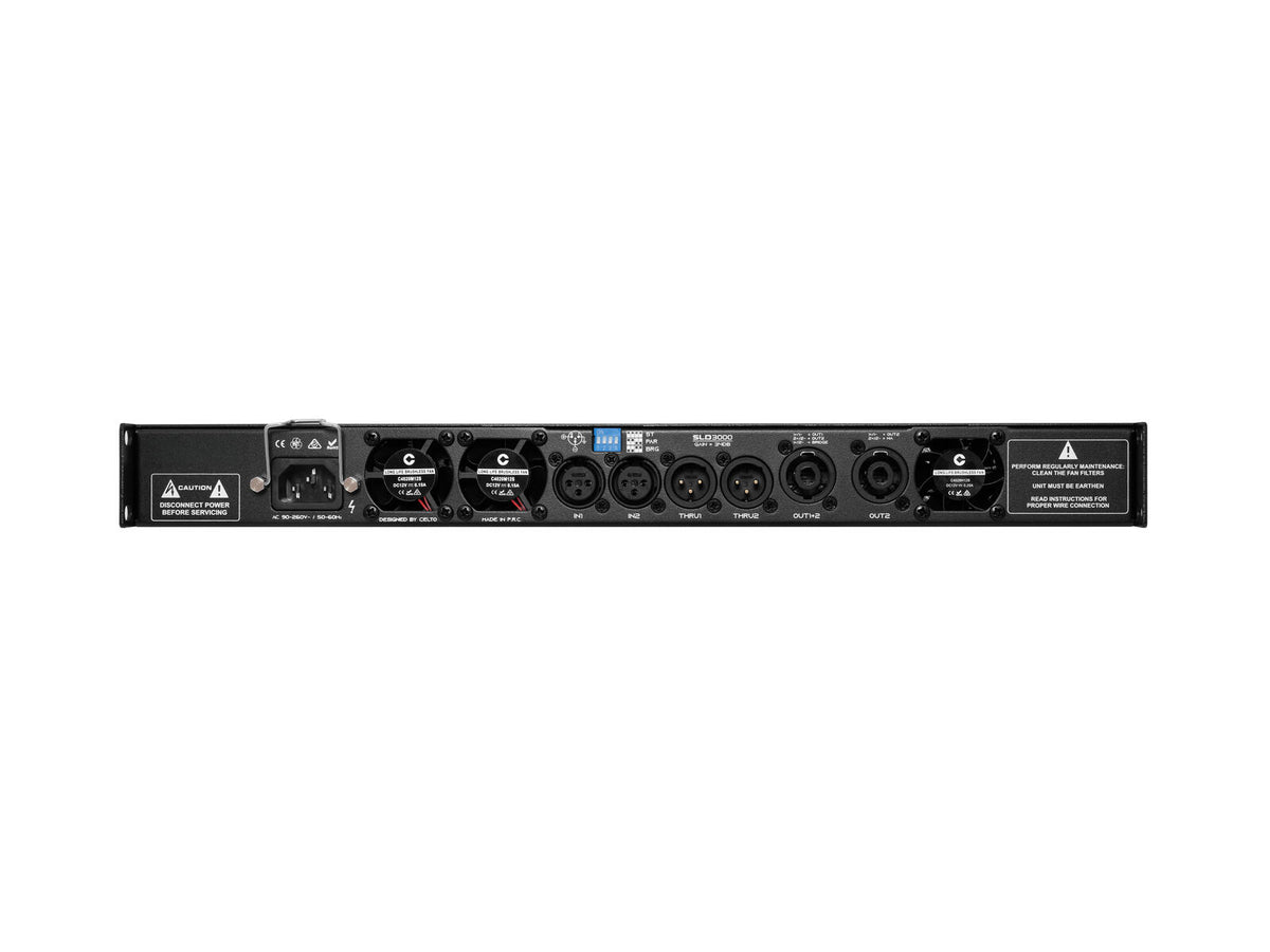Celto SLD3000 Endstufe – Ansicht 3