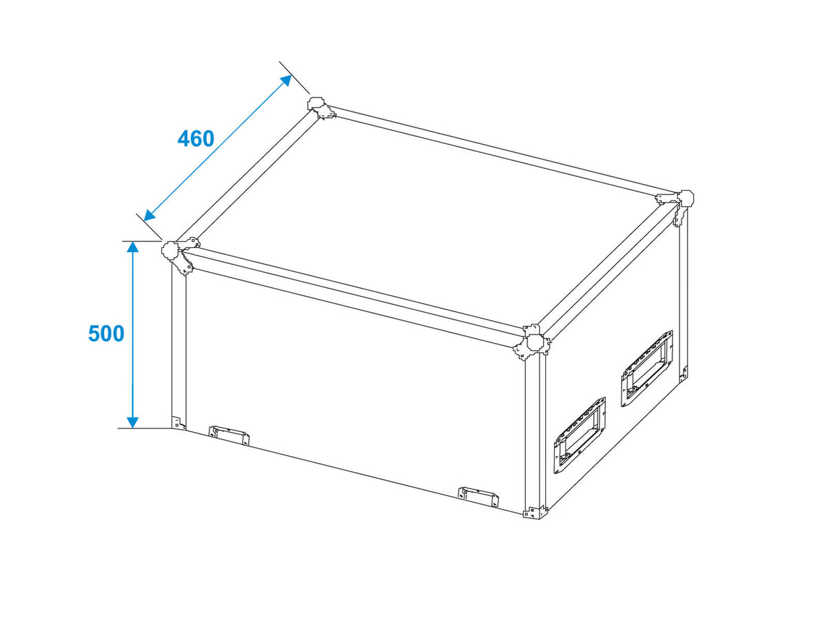 Celto CMP10 Case (für 2x CMP10 Lautsprecher) – Ansicht 6