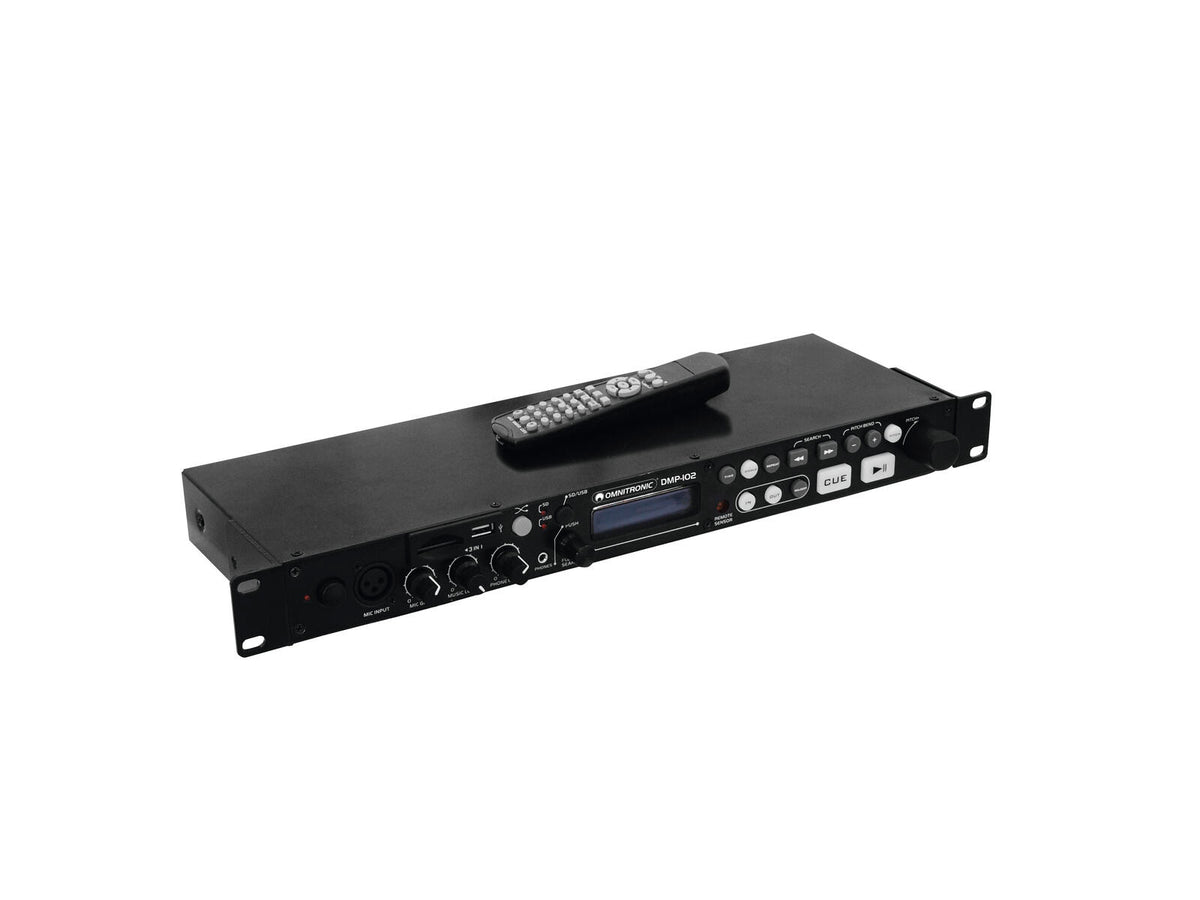 Omnitronic DMP-102 USB/SD-Card-Player – Ansicht 2